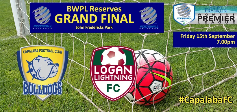 BWPL Reserves GRAND FINAL this Friday Night!