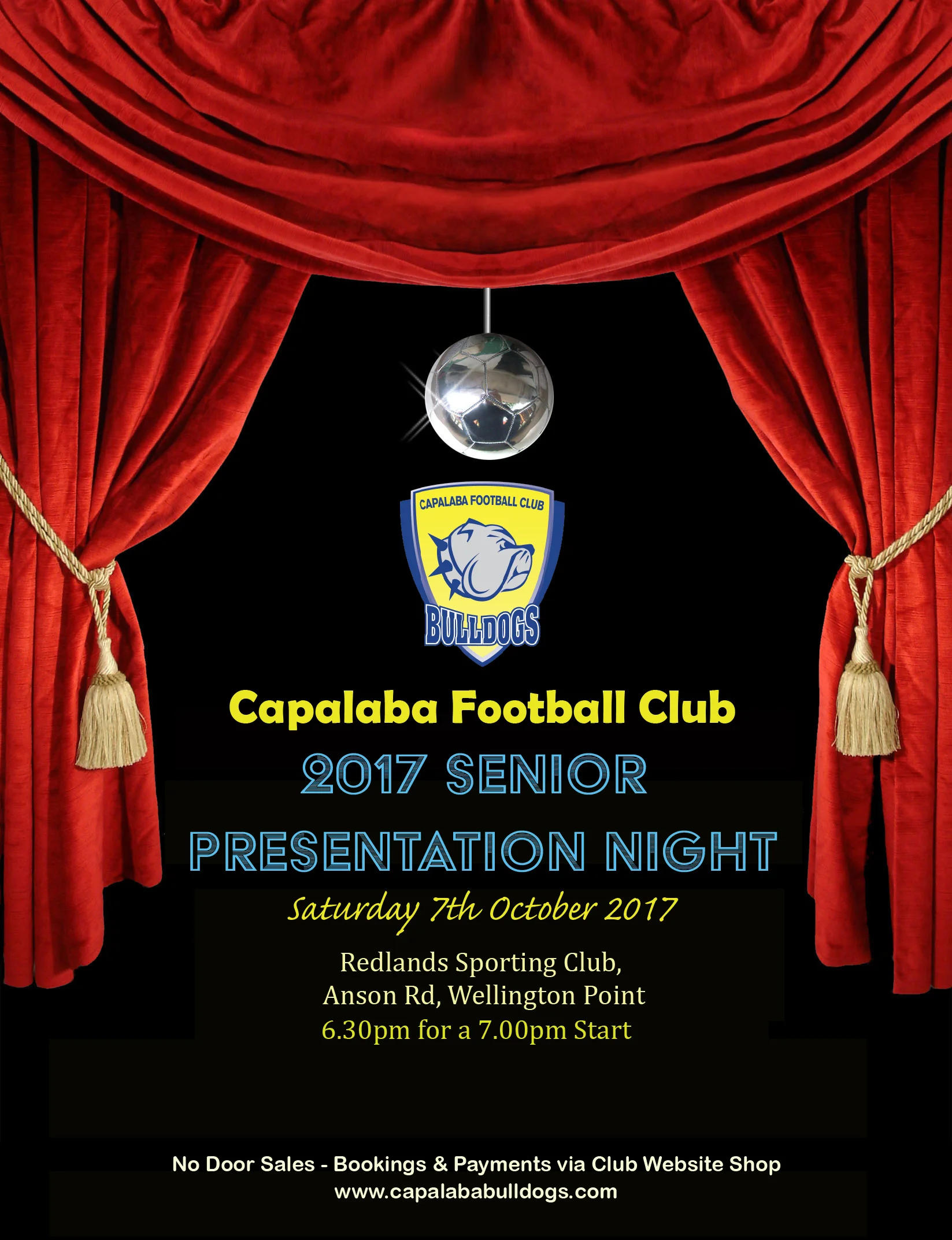 SAVE THE DATE: Capalaba FC Senior Presentation Night - 7th October