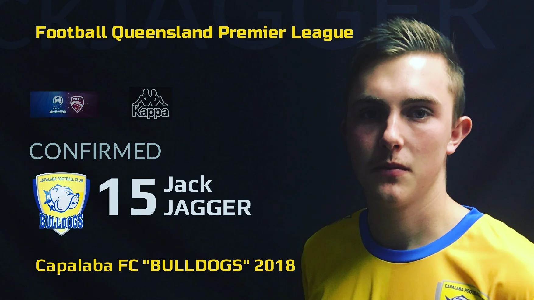 FQPL Player Announcement Jack Jagger