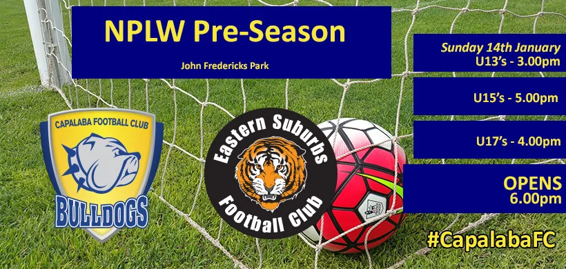 NPLW Pre-Season Home Games Vs Easts TODAY!