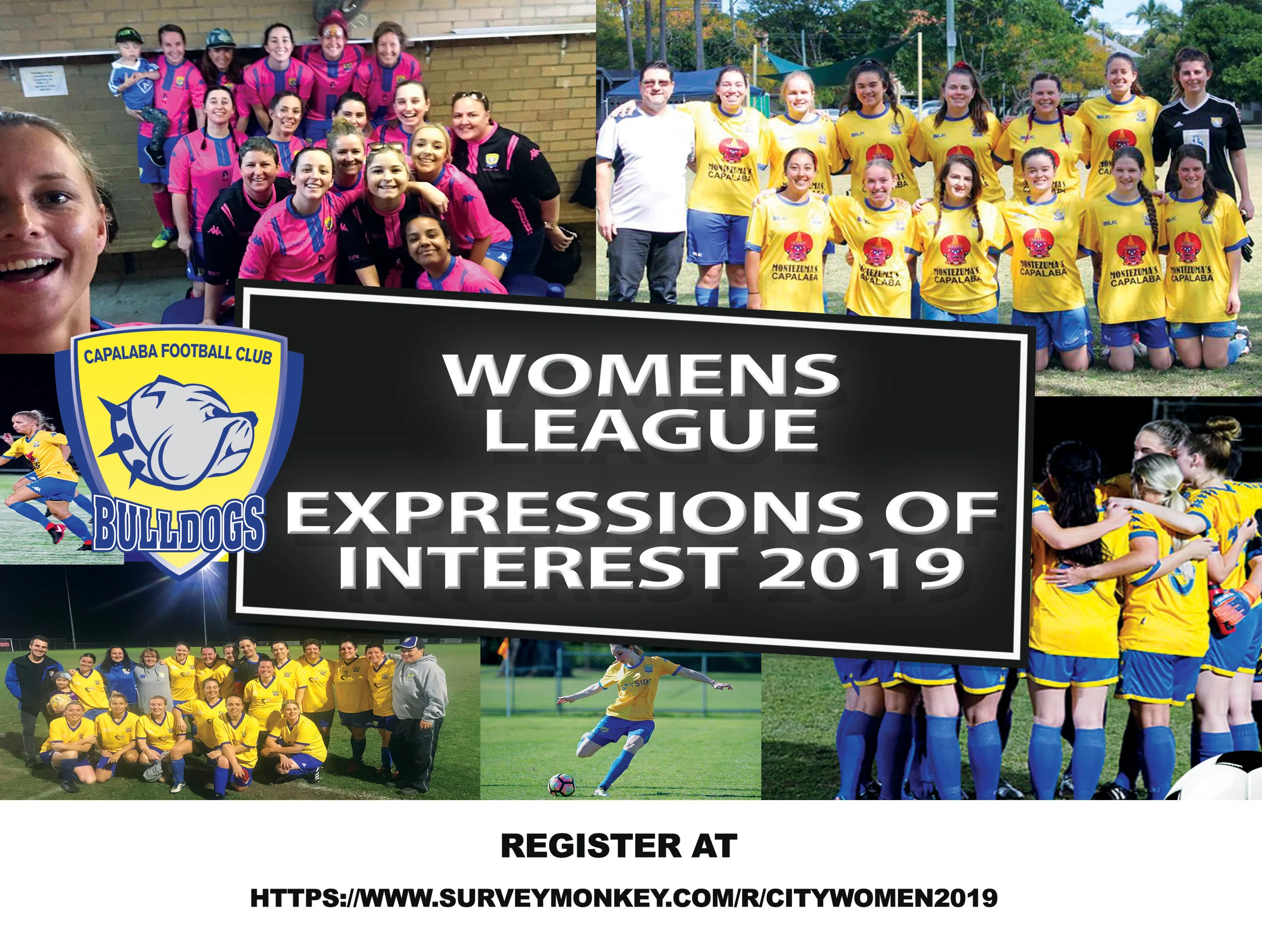 Womens City League &amp; Legends EOI Register Now!