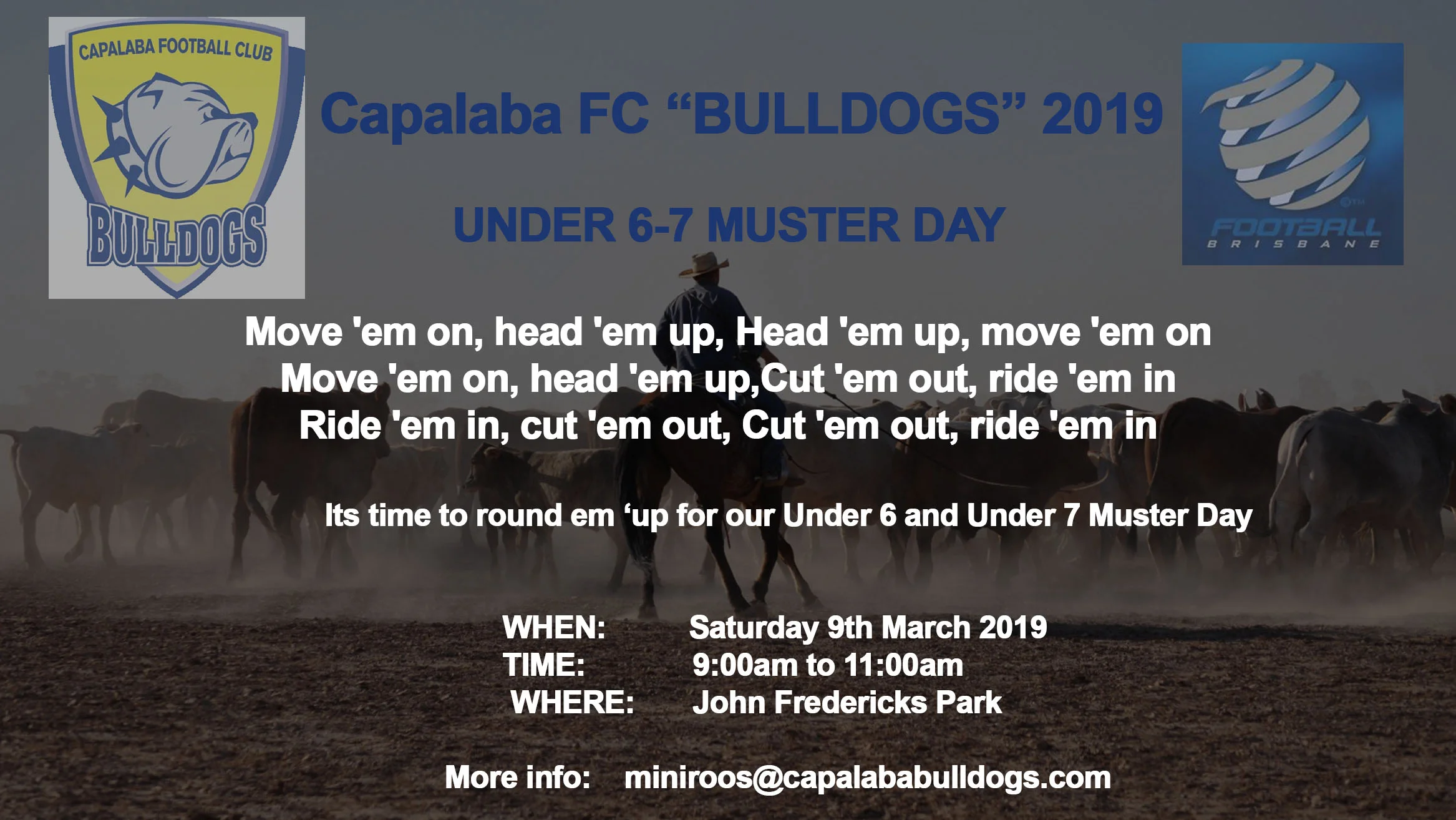 2021 Under 6 - 12 Muster Day