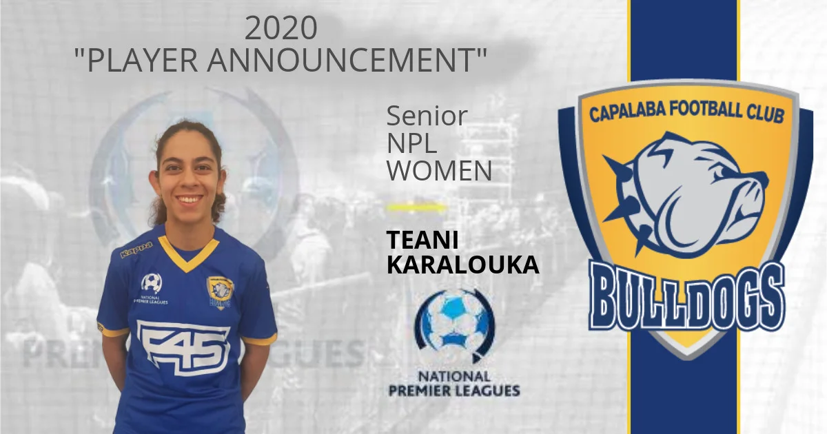 2020 NPLW Player Announcement