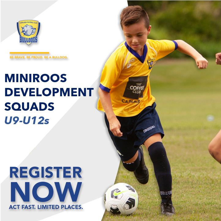Miniroos Development Squads - Player ID Trials