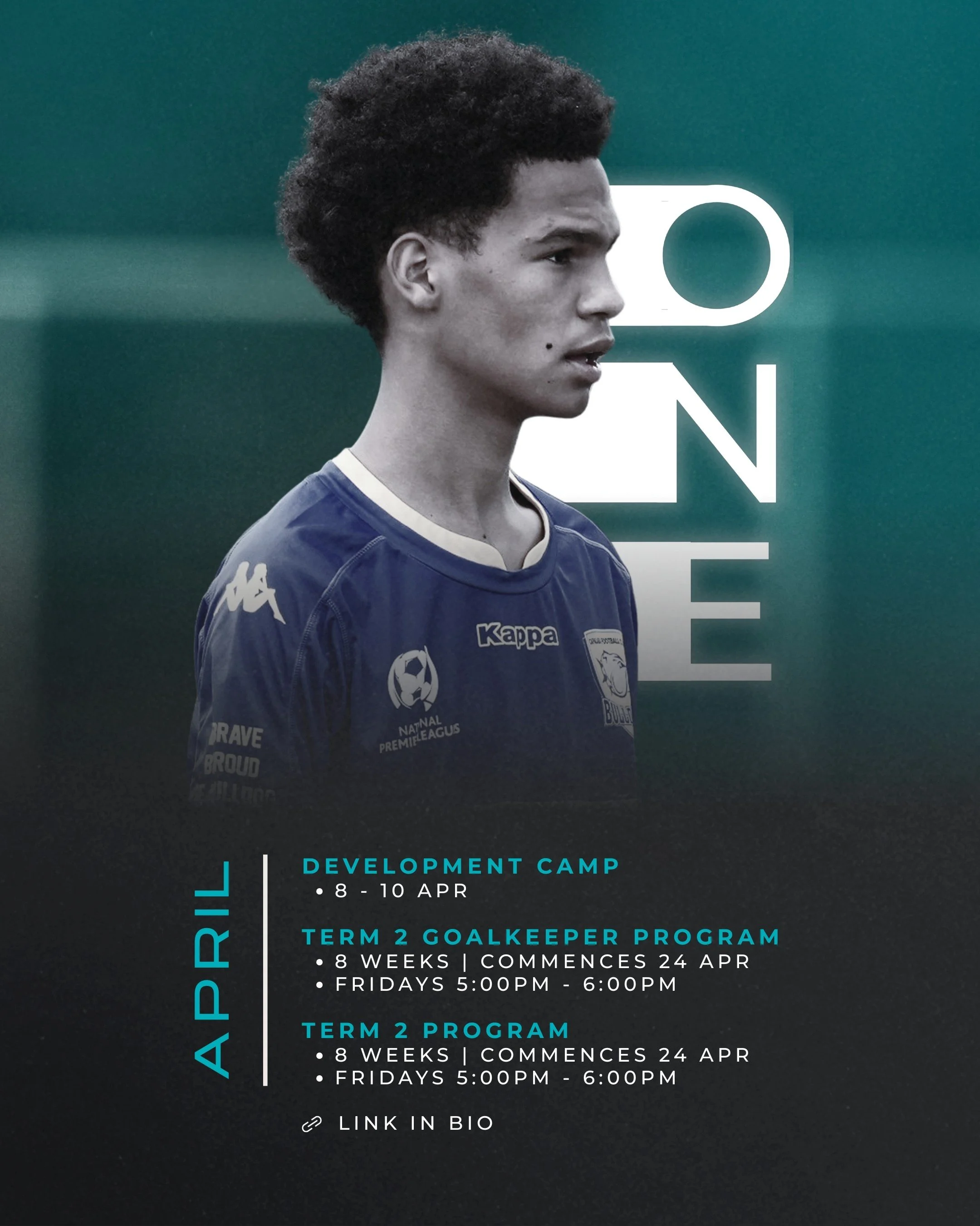 April School Holiday Bulldogs ONE Academy Development Camp (Ages 9–14)