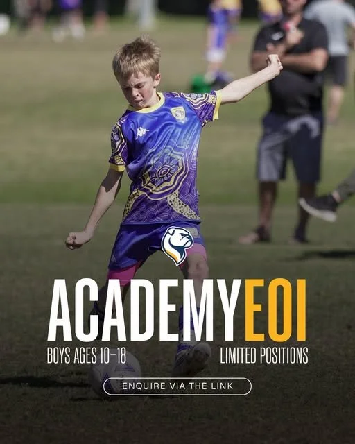 Capalaba FC Boys Academy: Expression of interest now open (ages 10 to 18)