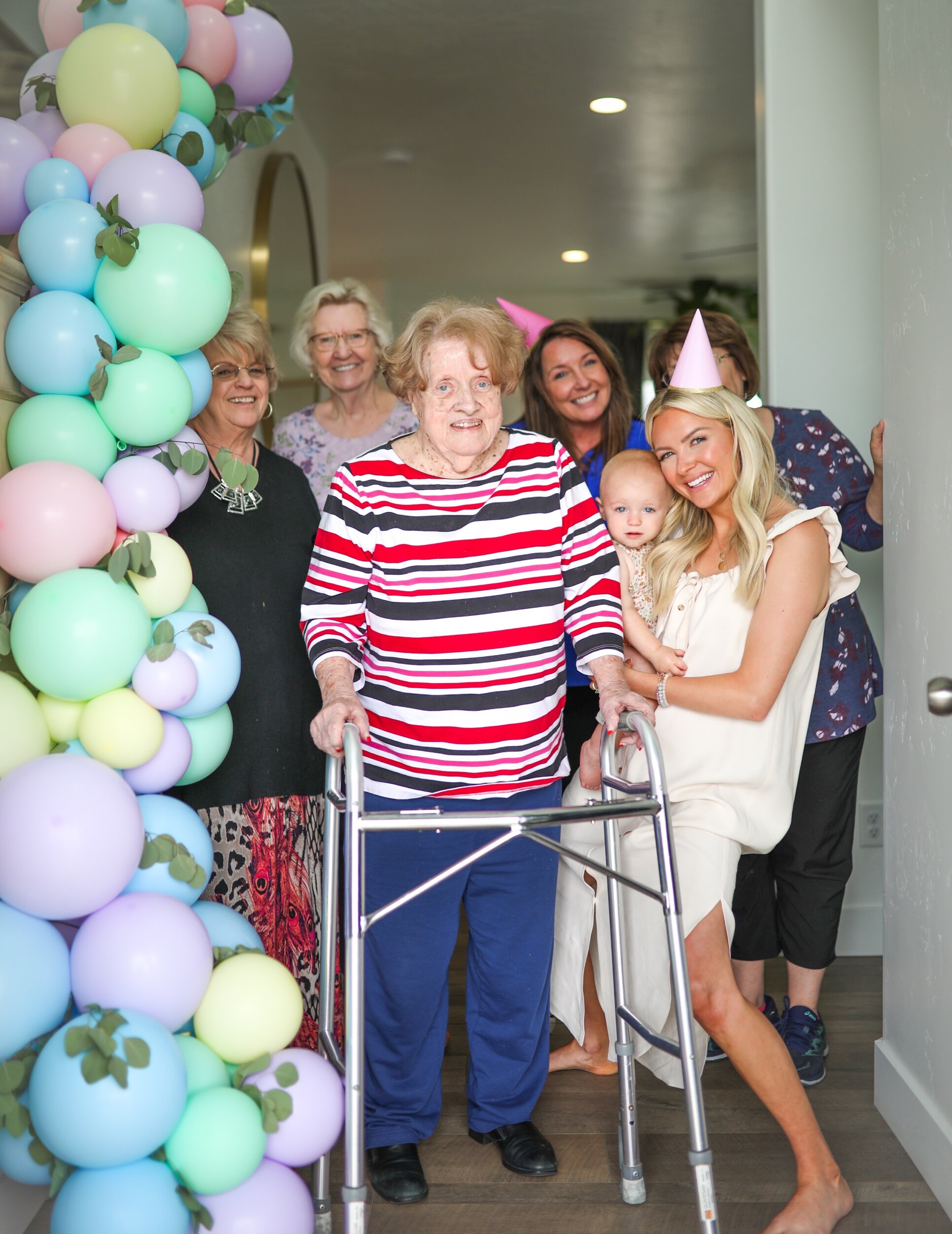 Chloé and all of her Grandmothers