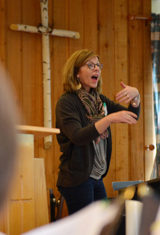 Margo Nightingale, Artistic Director for Aurora Chorealis