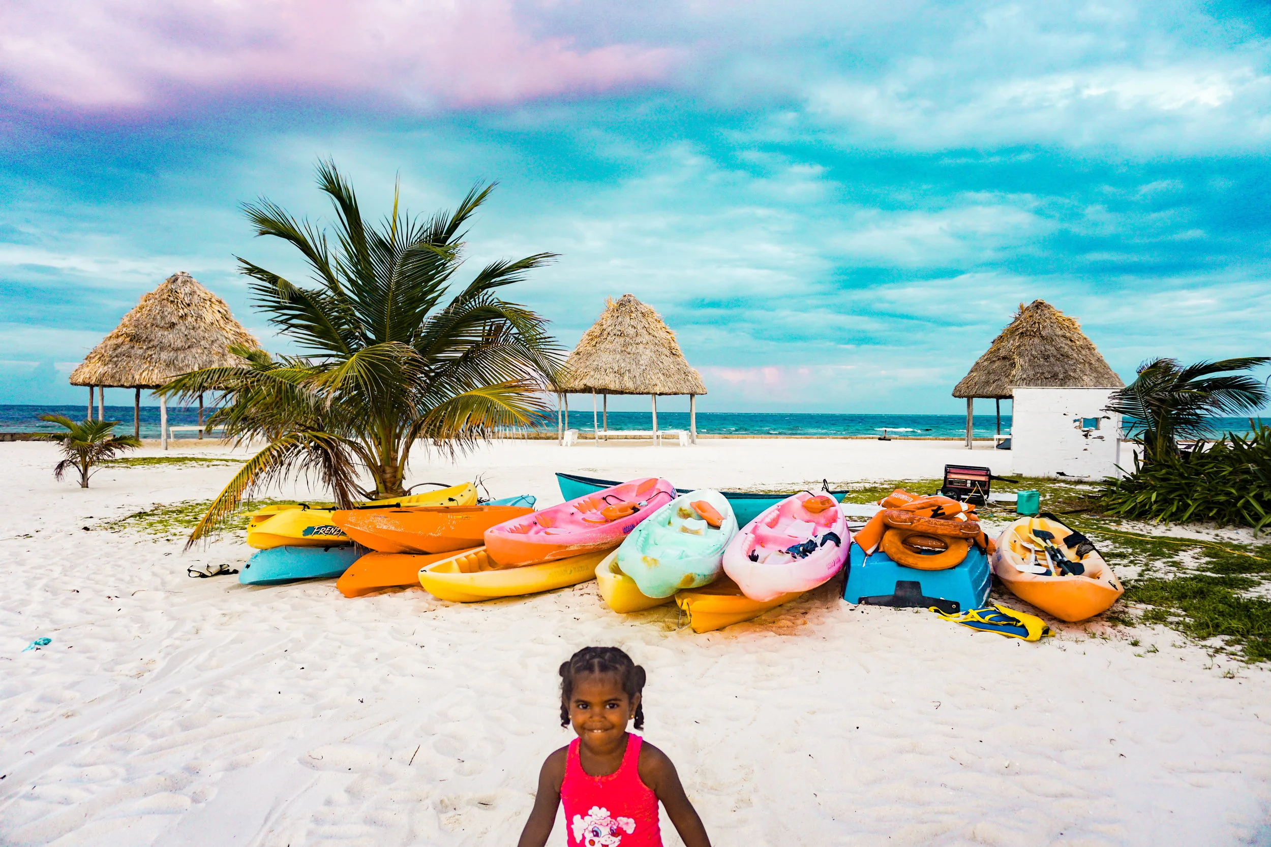 Remote Caye in Belize 