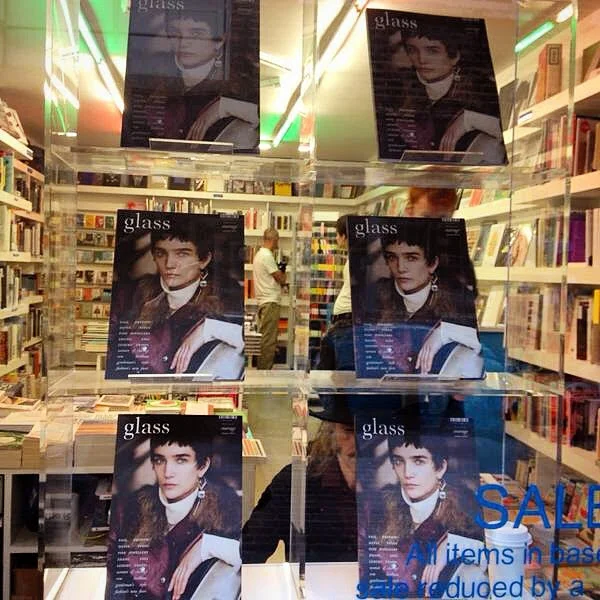  Glass Magazine in Artwords Bookshop, Old Street, London 