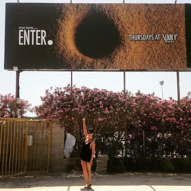 ENTER. 2015 billboard, Ibiza
