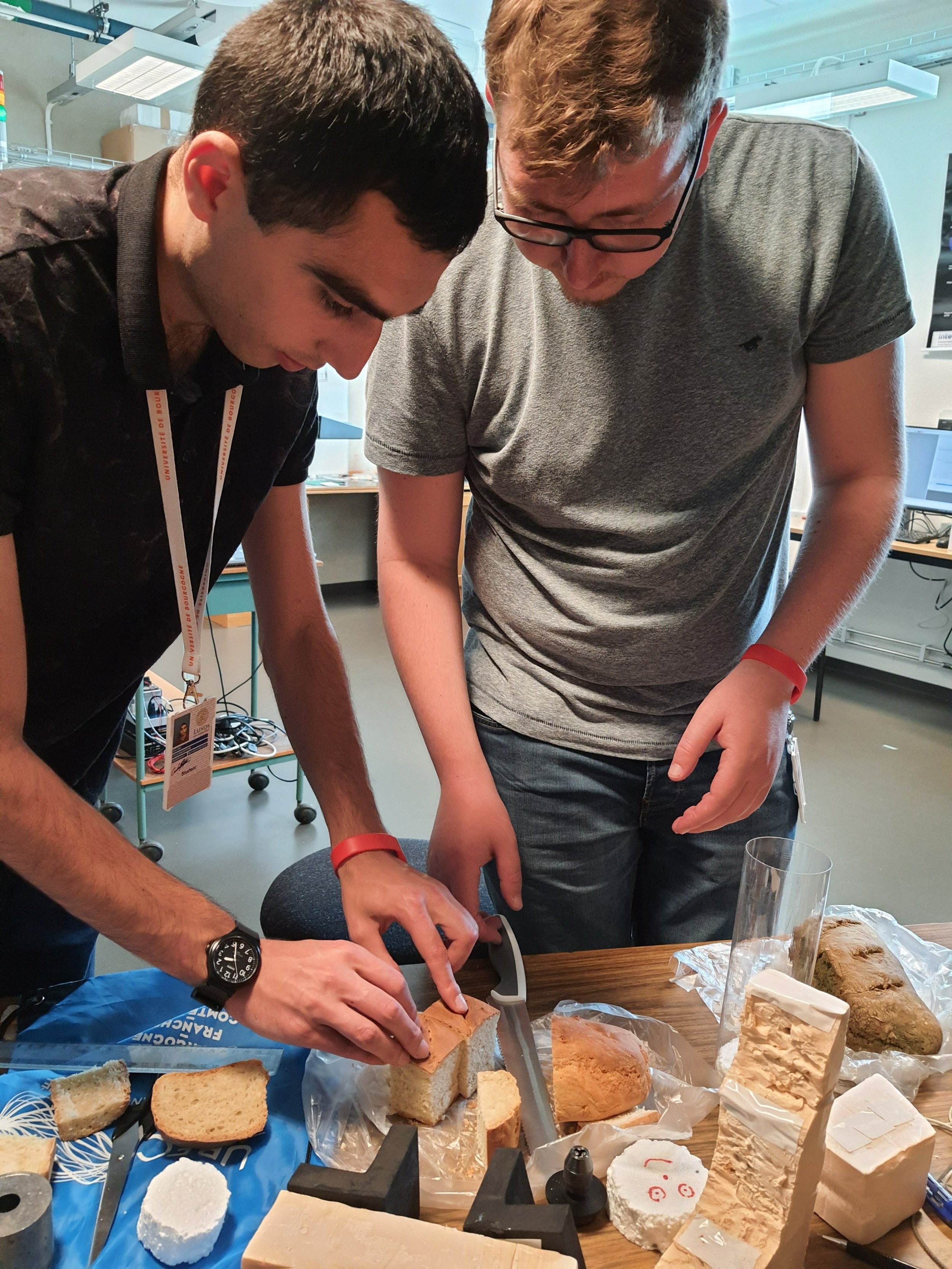 French master students spend summer in a unique internship using X-ray microtomography