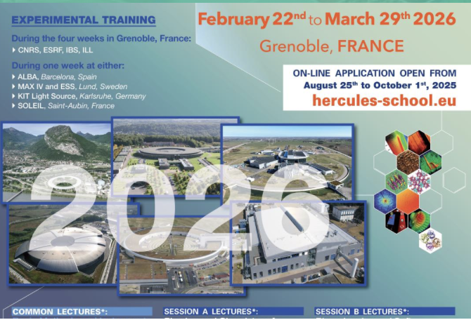 European HERCULES School 2026 - LINXS partner event 
