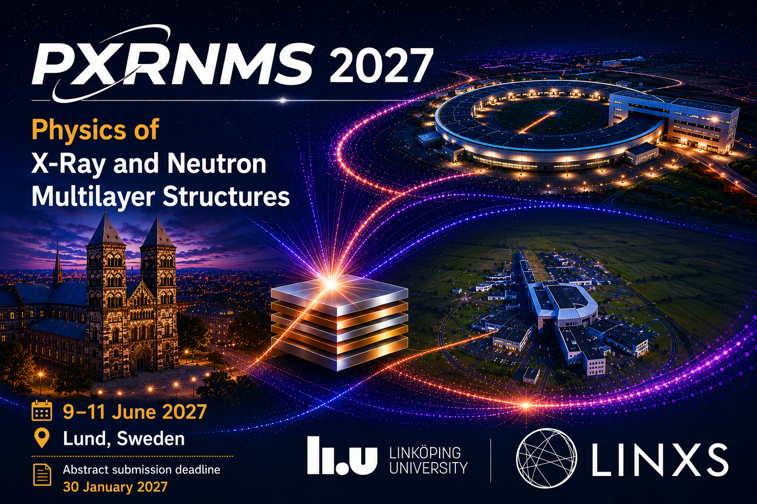 PXRNMS 2027- The International Conference on Physics of X-ray and Neutron Multilayer Structures - LINXS partner 
