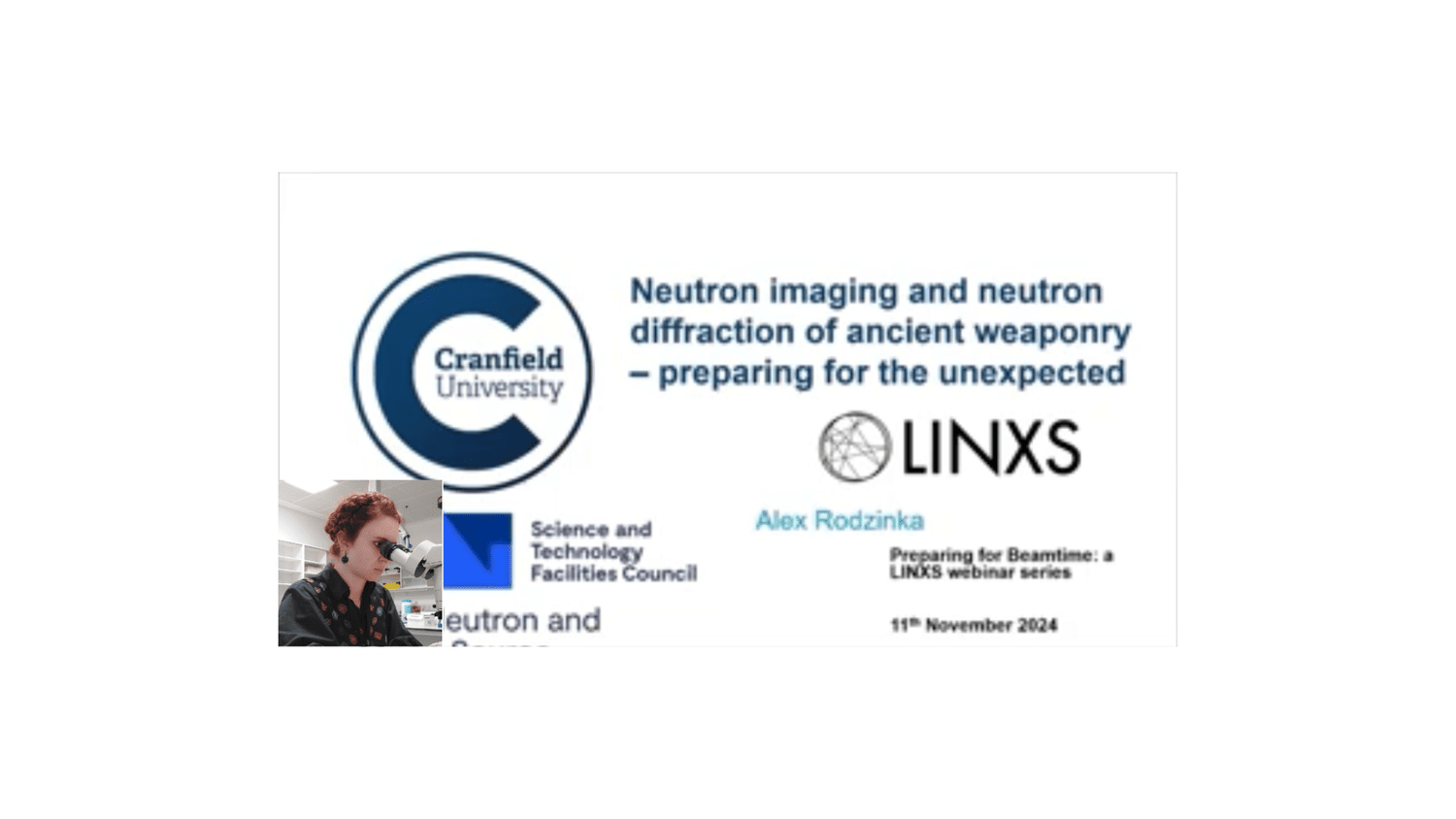 Neutron imaging and neutron diffraction of ancient weaponry – preparing for the unexpected
