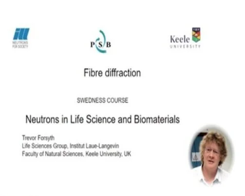 VIDEO - SWEDNESS/LINXS PhD school on Life Science and Biomaterials - Fibre diffraction with Trevor Forsyth