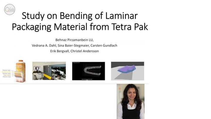 VIDEO - Northern Lights on Food II workshop - Study on Bending of Laminar Packaging Material from Tetra Pak with Behnaz Pirzamanbein