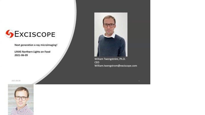 VIDEO - Northern Lights on Food II workshop - Towards tabletop 4D imaging of low-density food products using x-ray phase contrast with William Twengström