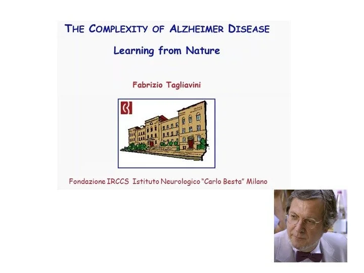 VIDEO - Heart and Mind Workshop - The complexity of Alzheimer's disease: learning from nature, with Fabrizio Tagliavini