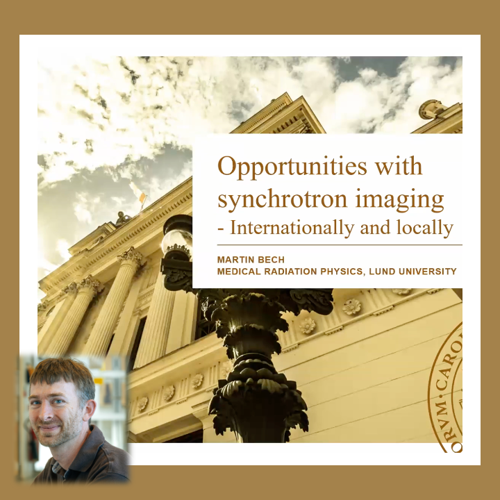 VIDEO - IPDD- Opportunities with synchrotron imaging for drug discovery/development with Martin Bech