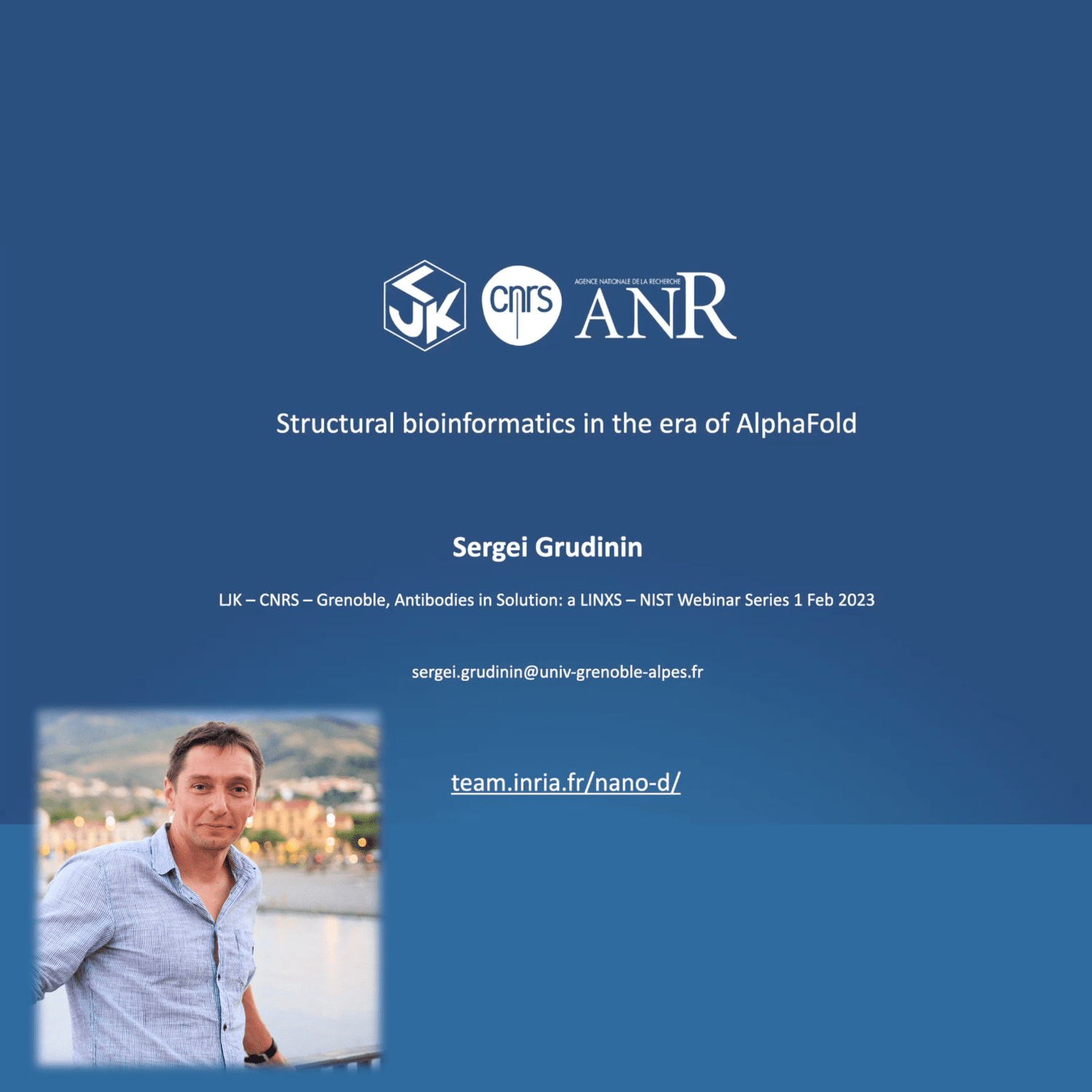 VIDEO - Structural bioinformatics in the era of AlphaFold with Sergei Grudinin