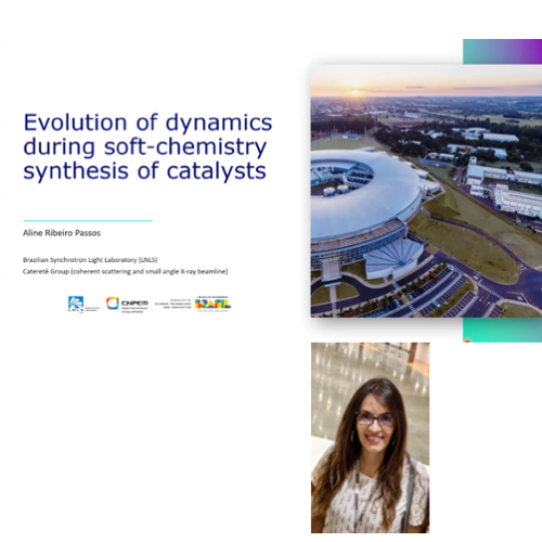 VIDEO - Evolution of dynamics during soft-chemistry synthesis of catalysts with Aline Ribeiro Passos