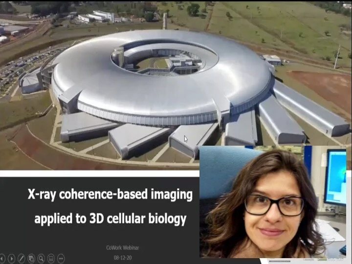 VIDEO - CoWork series - X-ray coherence-based imaging applied to 3D cellular biology, with Carla Cristina Pólo