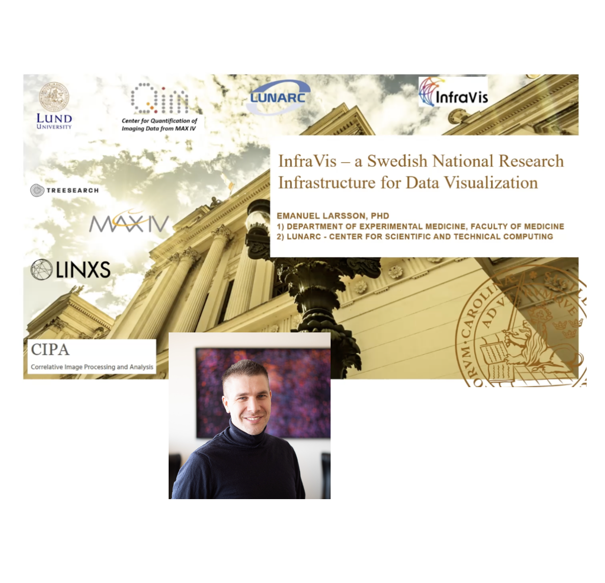 VIDEO - InfraVis - Visualization support of X-ray and Neutron imaging datasets with Emanuel Larsson – Heritage Science Theme 2023