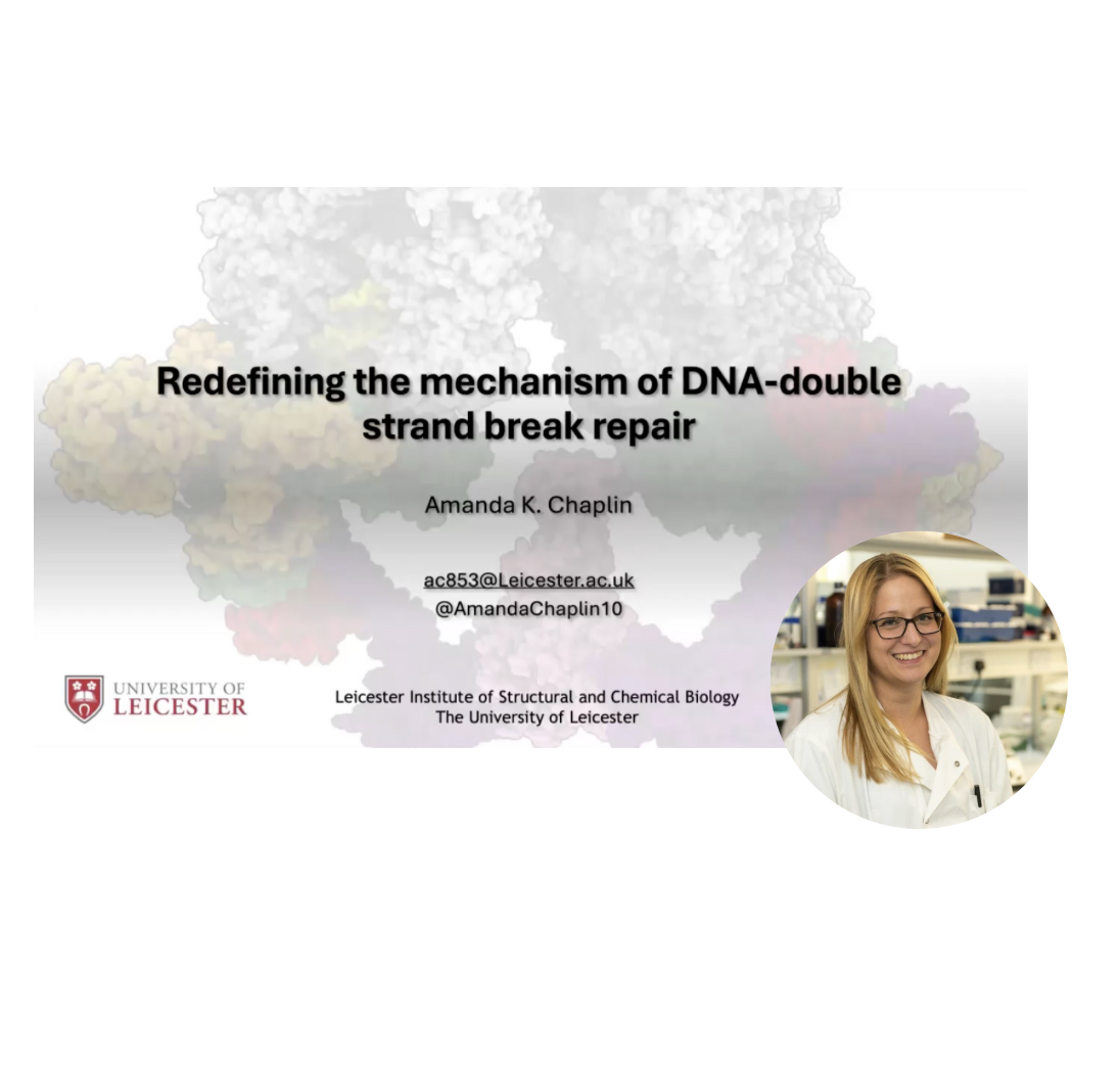 VIDEO - Chemistry of Life LINXS Seminar: Redefining Non-Homologous End Joining DNA-repair using Cryo-electron Microscopy with Amanda Chaplin 2024