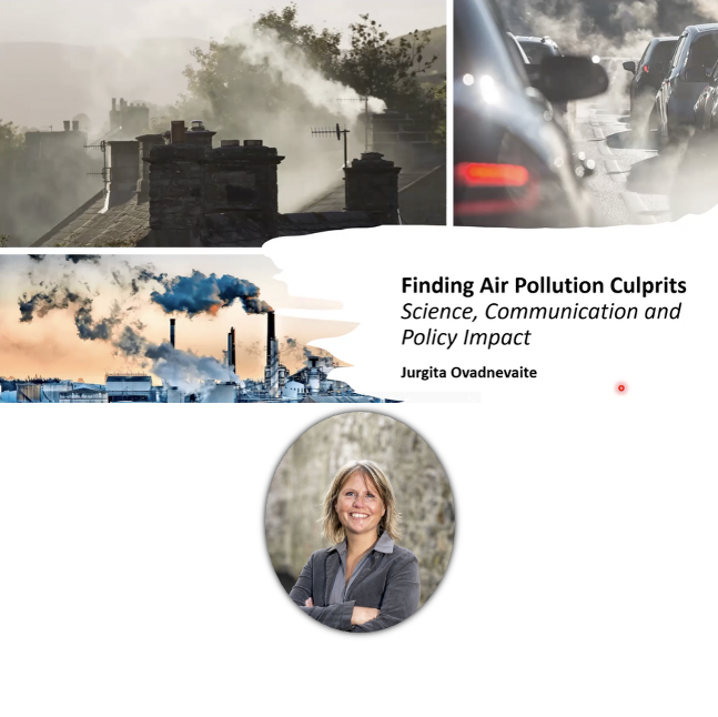 LINXS Guest Seminar: Finding Air Pollution Culprits with Jurgita Ovadnevaite - ECL