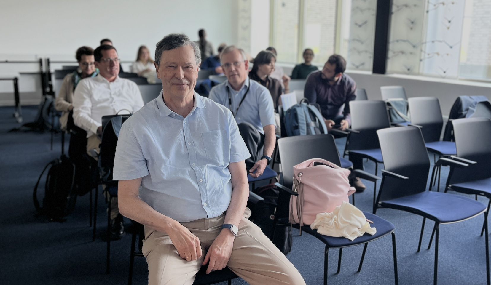 A man, Peter Schurtenberger. Photo.