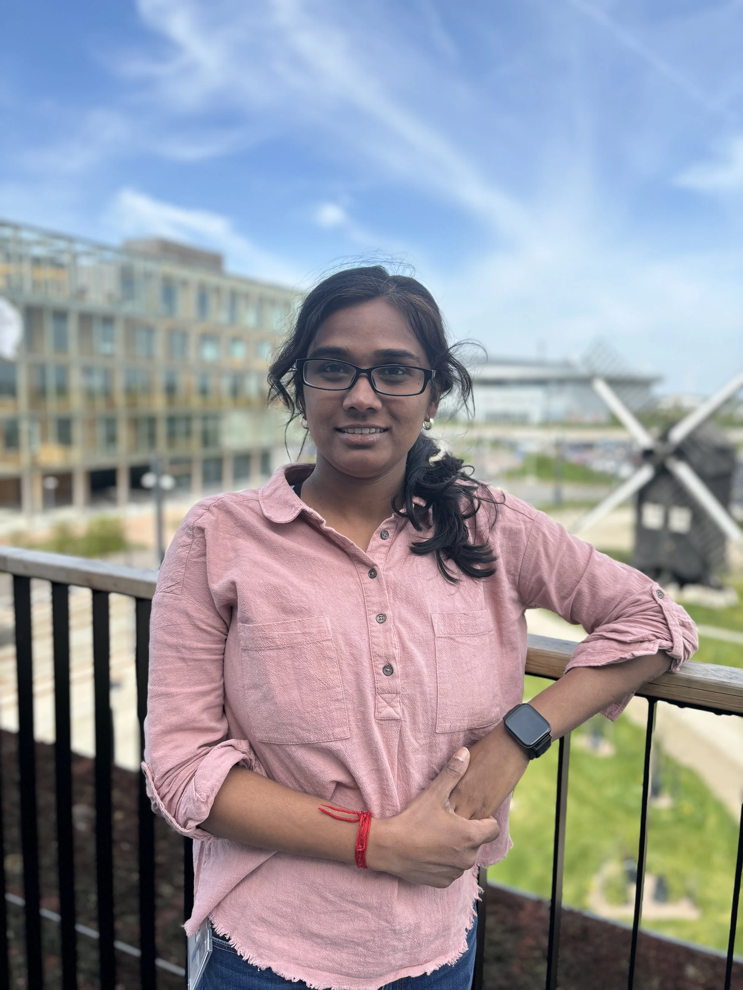 Sajitha Sasidharan was attracted to AMBER because of its interdisciplinary nature 