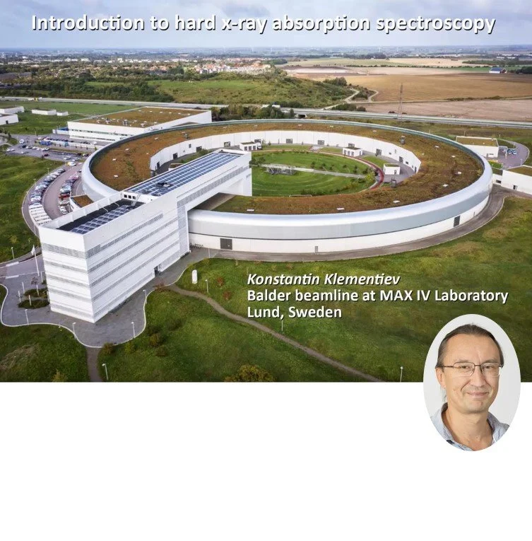 LINXS/MAX IV Summer School - "Introduction to hard X-ray absorption spectroscopy" with Konstantin Klementiev