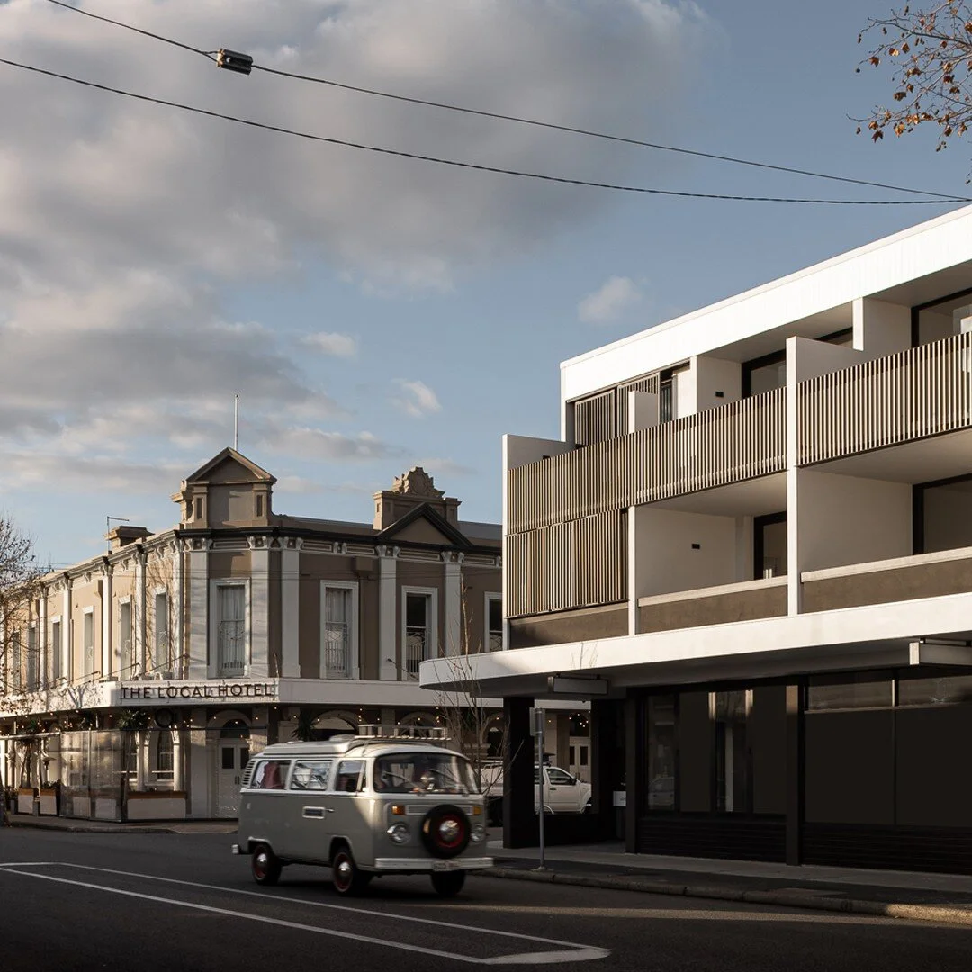 M/28 Apartments is an contemporary urban design utilising materials that sit in harmony with the fabric of the South Fremantle area.⠀⠀⠀⠀⠀⠀⠀⠀⠀
⠀⠀⠀⠀⠀⠀⠀⠀⠀
A project in collaboration with @cameronchisholmnicol ⠀⠀⠀⠀⠀⠀⠀⠀⠀
Developer: @matchapartments⠀⠀⠀⠀⠀⠀⠀⠀⠀
Photography: @dionrobeson⠀⠀⠀⠀⠀⠀⠀⠀⠀
.⠀⠀⠀⠀⠀⠀⠀⠀⠀
.⠀⠀⠀⠀⠀⠀⠀⠀⠀
.⠀⠀⠀⠀⠀⠀⠀⠀⠀
. ⠀⠀⠀⠀⠀⠀⠀⠀⠀
#pertharchitecture #davidbarrarchitects #contemporaryhomes #fremantlearchitecture #doingdensitybetter #mediumdensity #missingmiddlehousing #missingmiddle #doingdensityright #smartdesign #crafted #residentialdevelopment