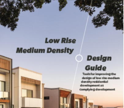 NSW low rise medium density design guide