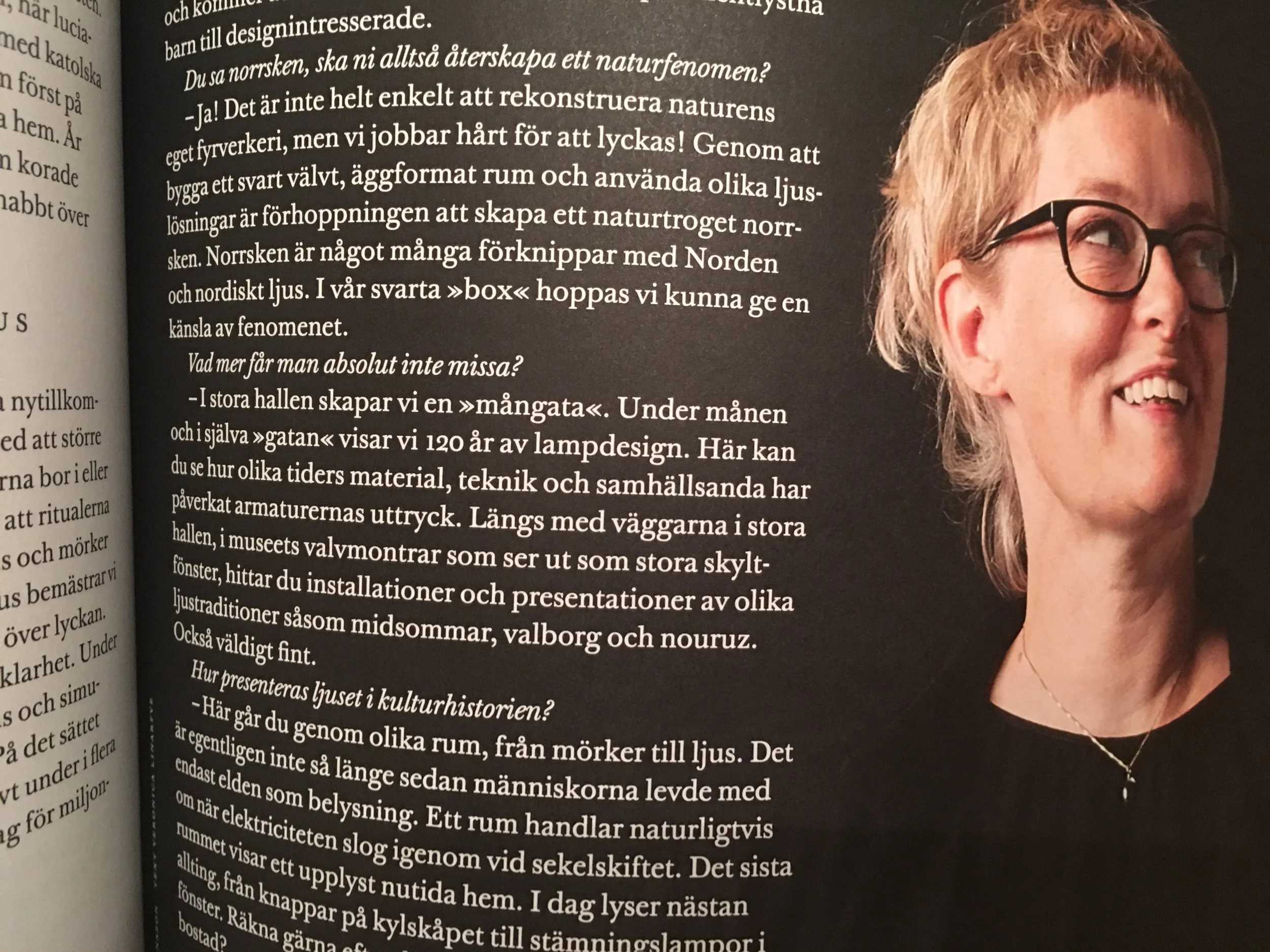 PRESS about LIGHT IN TRADITIONS | LJUS I TRADITIONER