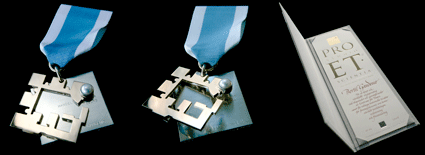  Pro Studio Et Scientia  Medal design | Annie Winblad Jakubowski  Diploma design Antiqua setting | Cecilia Undemark Péterfy  Calligraphy | Marianne Petterson Soold 