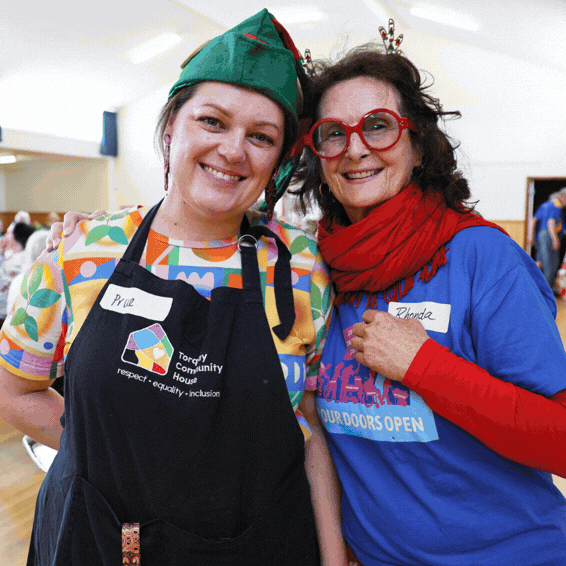 PHOTOGRAPHY - TORQUAY COMMUNITY HOUSE XMAS LUNCH
