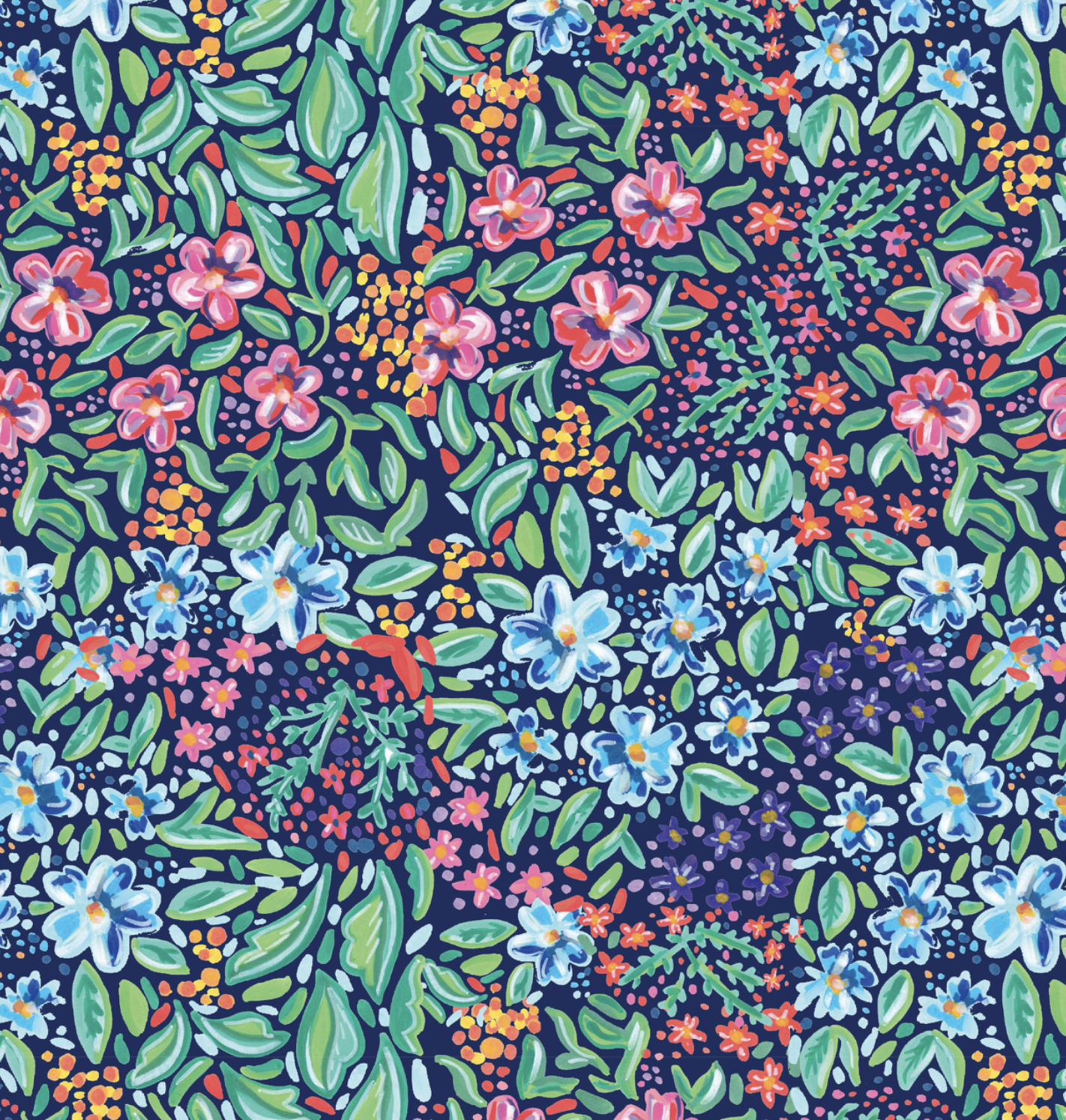 PATTERNBANK DITSY FLOWER PRINT