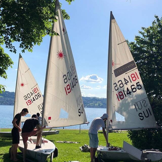 #finally #training #scstaefa #segelclubstaefa #sailing #junioren #juniorentraining #z&uuml;richsee #bestplace #havingfun #swisssailing