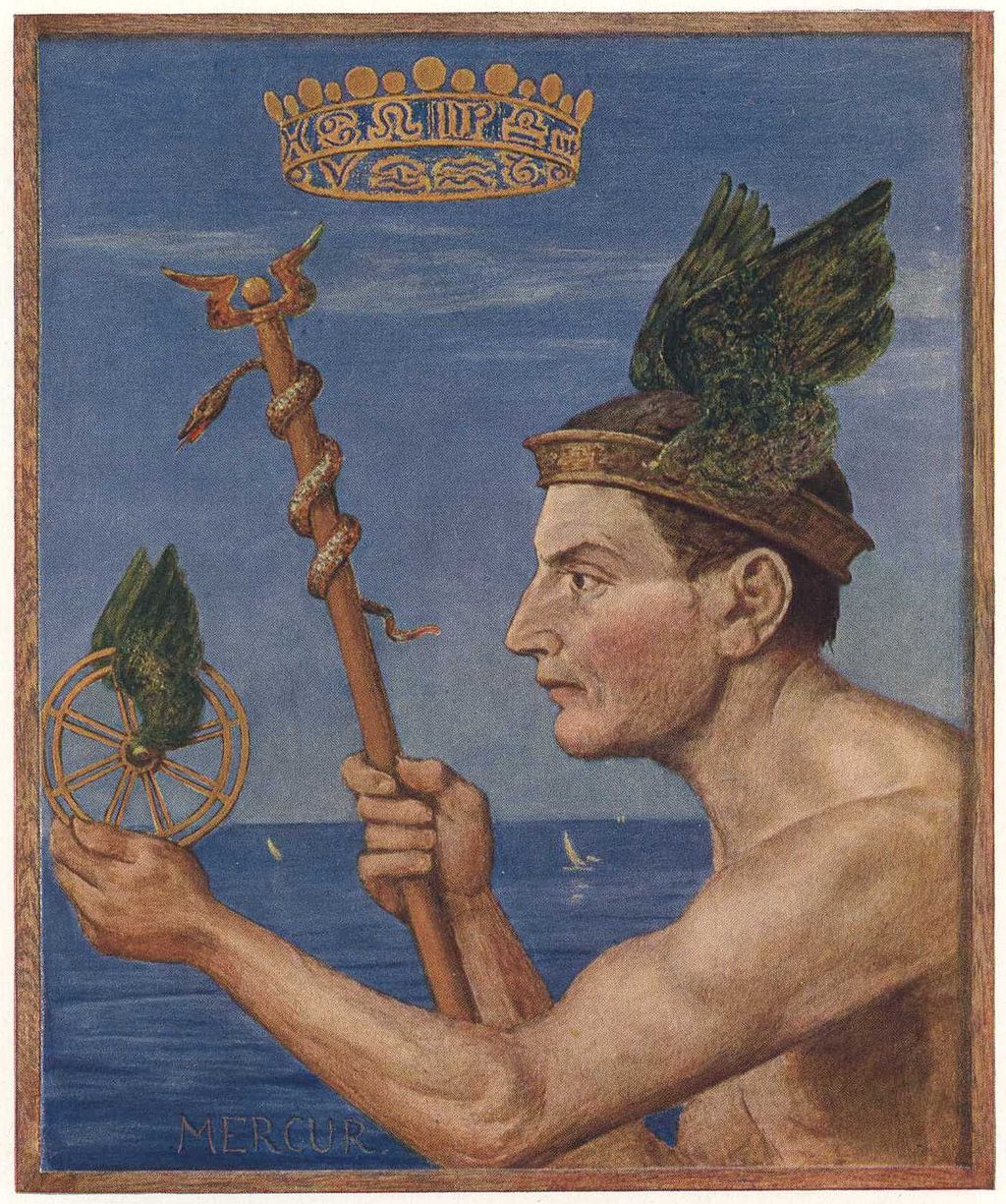 Mercurius litteras CIceronis affert. Learn Latin with Latinitium.com