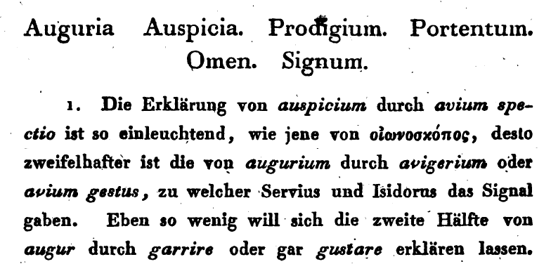 A dictionary of Latin synonyms: Ludwig Döderlein, Lateinische Synonyme und Etymologieen.