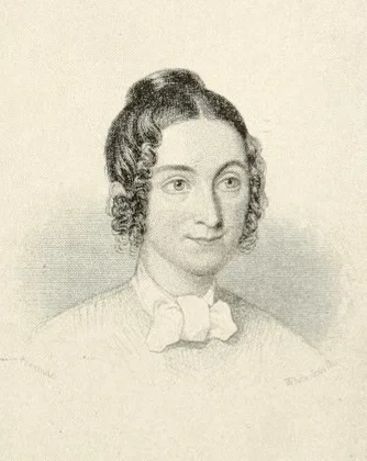 Lydia Howard Huntley Sigourney, engraving from American Women 1897