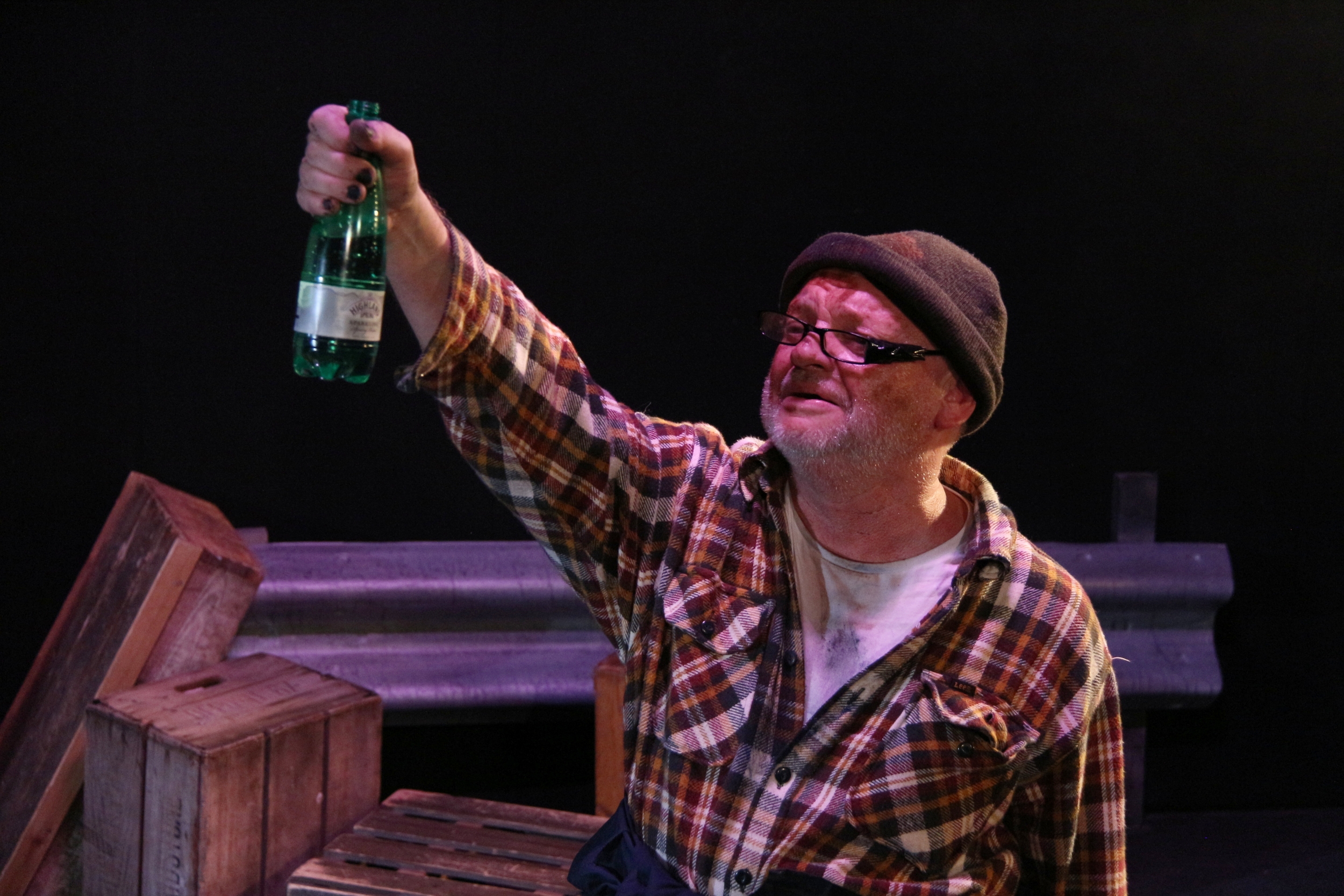 Ian Dring in the London production of "The Bus"