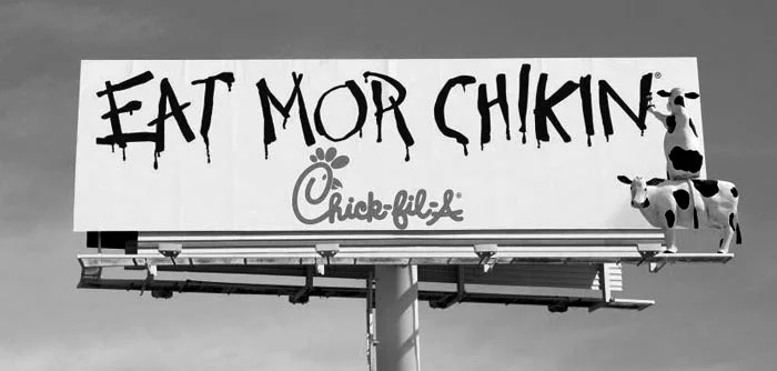 Atlanta-based Chick-fil-A’s trademarked slogan (photo Chick-fil-A)