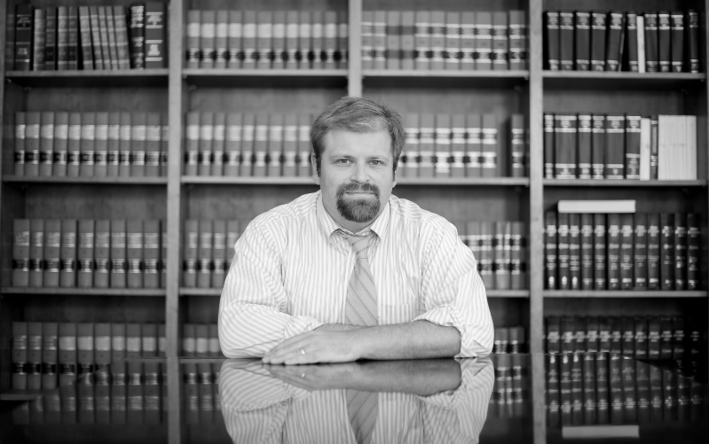 Daniel Richardson, Bo’s pro bono Vermont attorney (photo Ben Sarle)