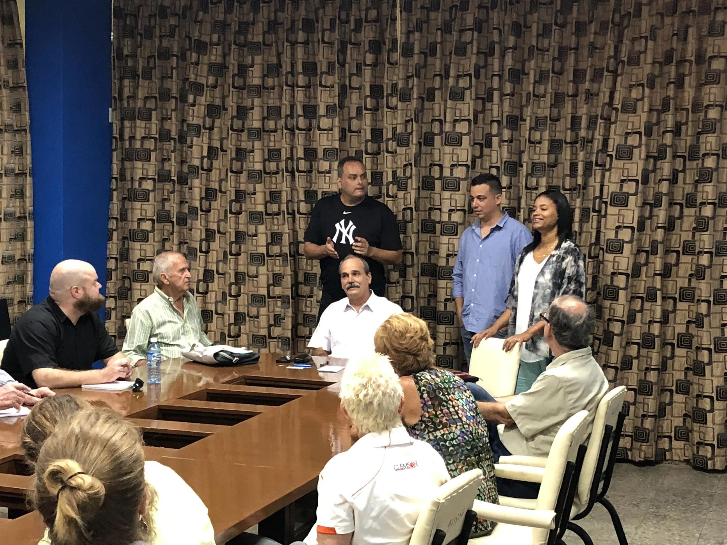 Abroadia visit to UNAH 