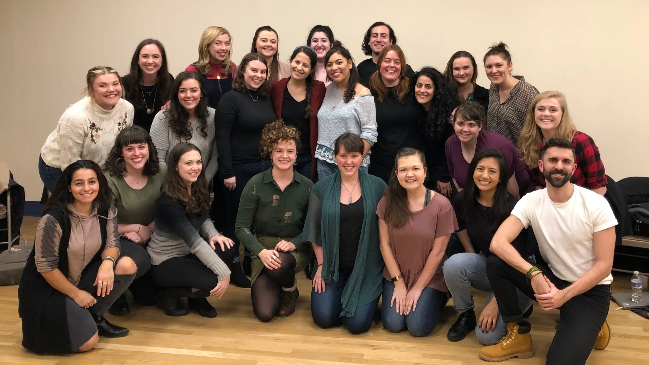 Students with Shaina Taub.