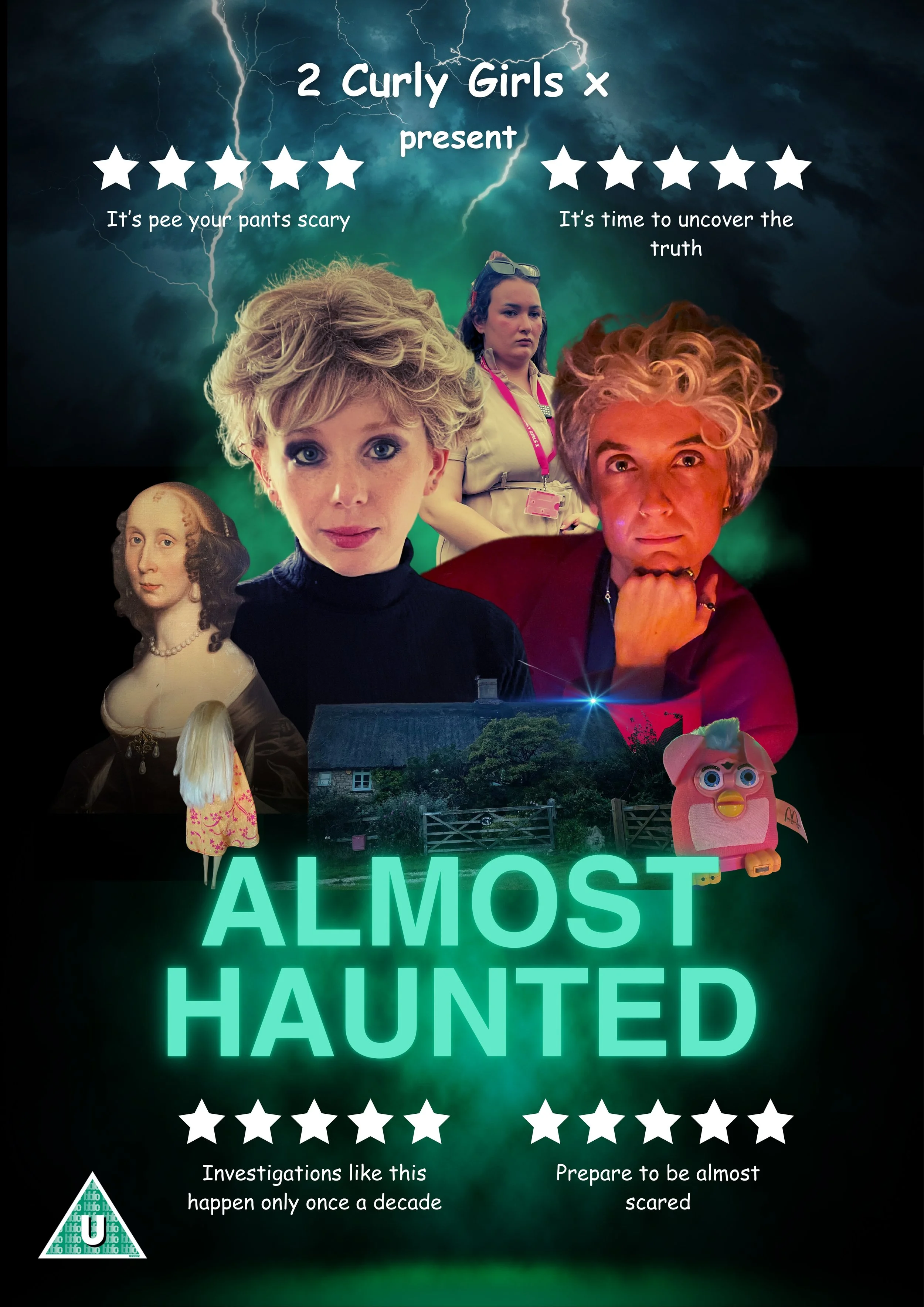 Curly Girls do Almost Haunted - Sketch