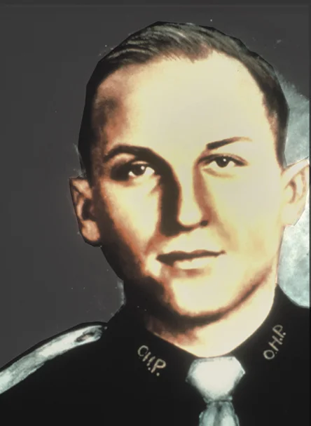 Trooper John Barter January 23, 1959 Barter joined the OHP in 1953. Trooper Barter was on patrol on Highway 62 near Altus when he turned onto a county road to investigate a disturbance. He found a parolee and a woman. It was later determined that the pair had shot at the man’s wife and had just tried to kill a black porter. When Barter directed the man to surrender his weapon, the parolee shot the Trooper in the chest. A motorist reported the crime and the two were arrested at an OHP roadblock near Randlett three hours later. The man was executed for the crime in 1960 and the woman was sentenced to prison and paroled in 1975. 